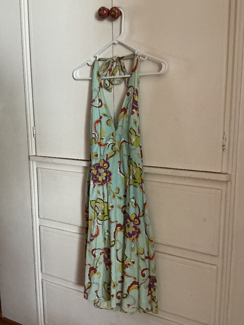 Summer halter dress